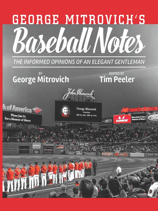 Title details for George Mitrovich's BASEBALL NOTES by George Mitrovich - Available